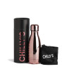 Bouteille isotherme chrome rose gold 260ml