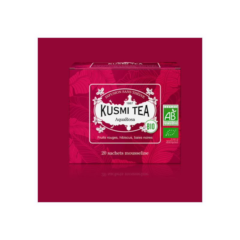 INFUSION AQUAROSA BIO KT - 20 SACHETS - 40G