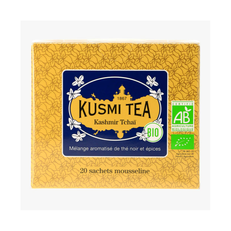 THE NOIR  KASHMIR TCHAI BIO KT - 20 SACHETS - 40GR