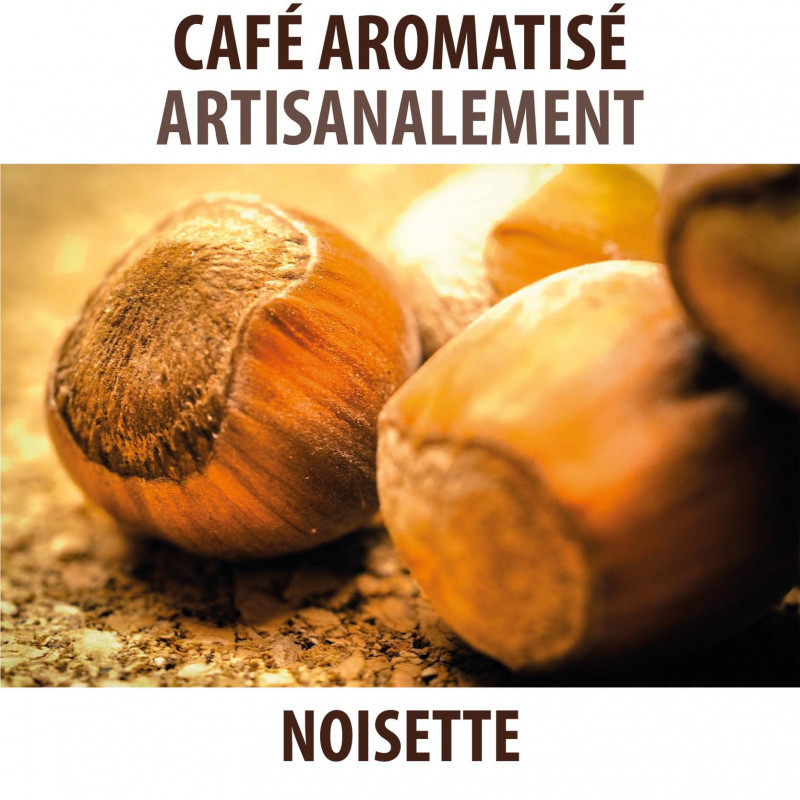 Café moulu aromatisé aux noisettes 1kg