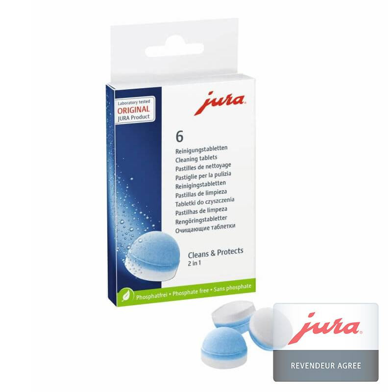 JURA pastille-de-nettoyage-2-phases-x6